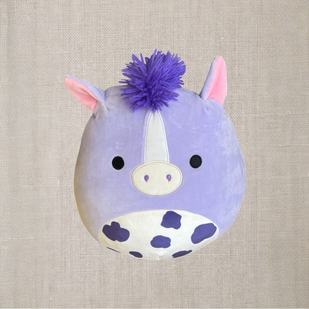 Meadow the Purple Horse Squishmallow 12” – Like New – Display Only